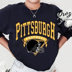 Pittsburgh Steelers 90s NFL Football Retro Classic Fan Sweatshirt